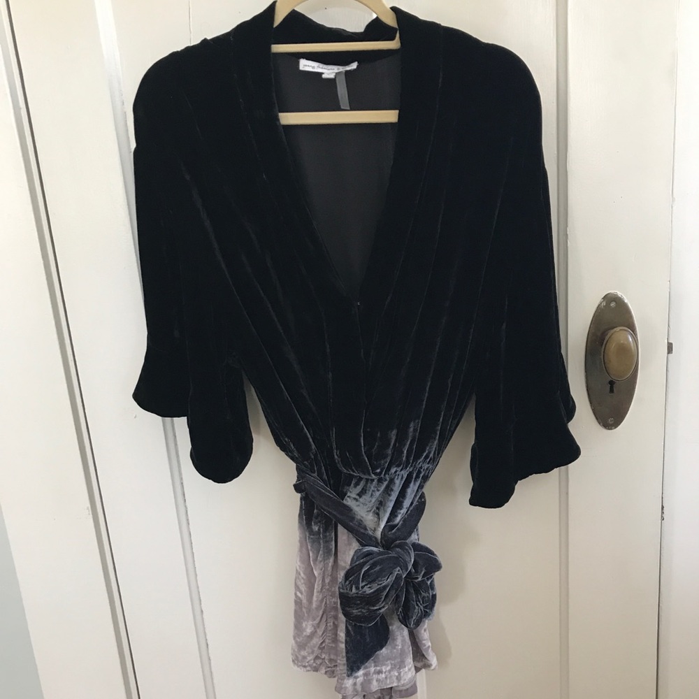 young fabulous & broke Velvet Romper